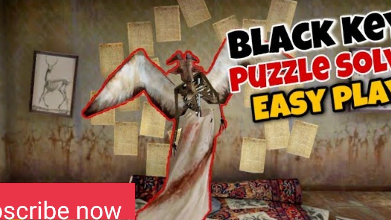 Evil Nun gameplay: Satanic ritual How to do black key challenge in evil nun