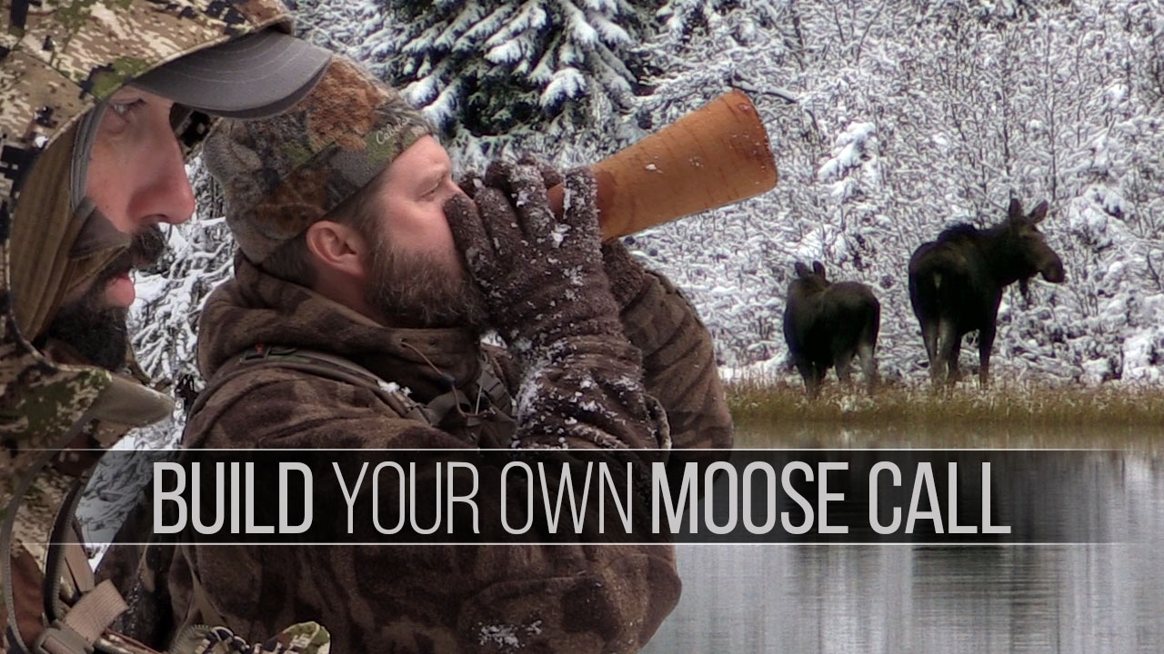 How to Build a Moose Call - Birch Bark Moose Call (Eastmans' Hunting)