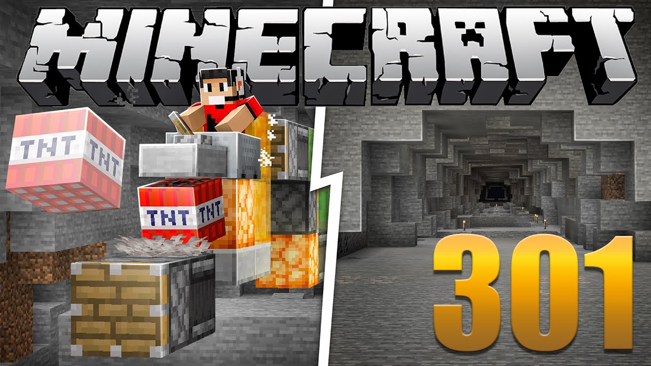 A Tuneladora Automática - Minecraft Em busca da casa automática #301