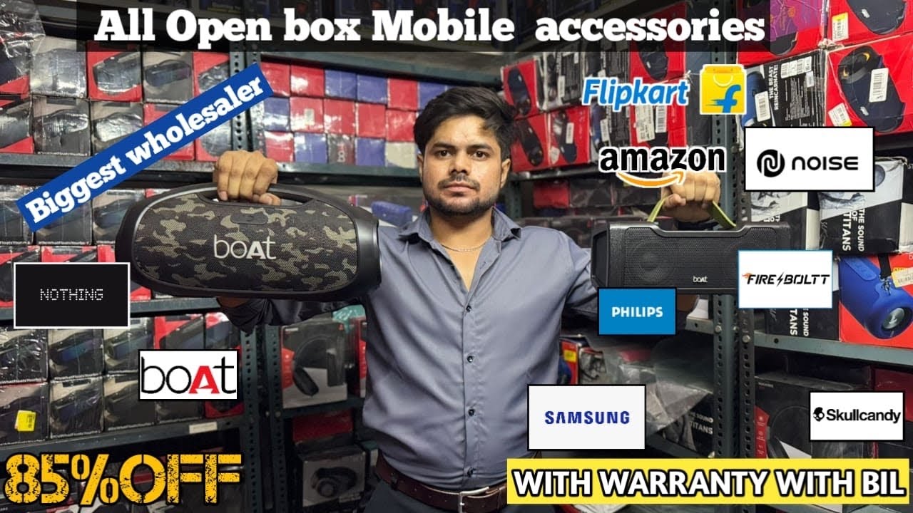 Open Box 📦 BoAt Speaker | 100% Original Product | 1 Year Warranty | GST Billing 🧾|