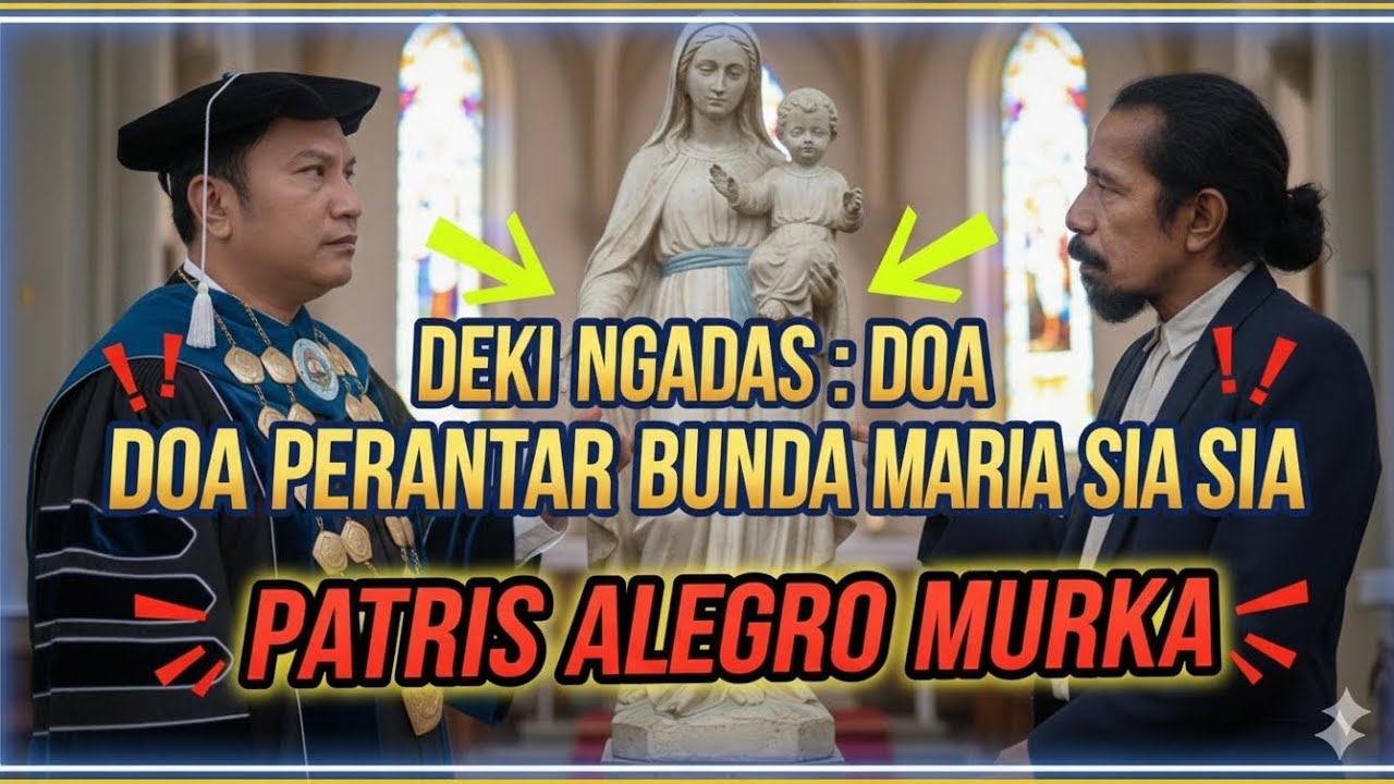 BERANI! Deki Ngadas Nolkan Doa Bunda Maria — Sejarah Gereja 2000 Tahun DIHINA”