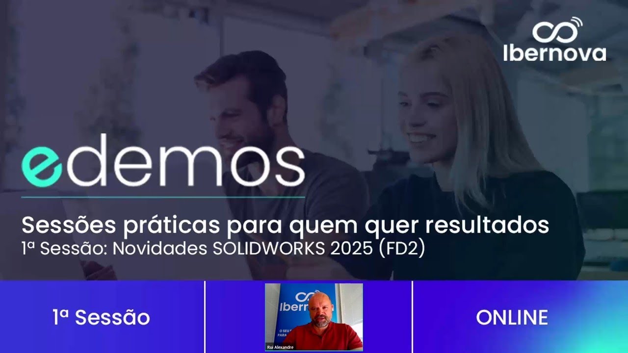 eDemo #1: Novidades SOLIDWORKS 2025 FD2