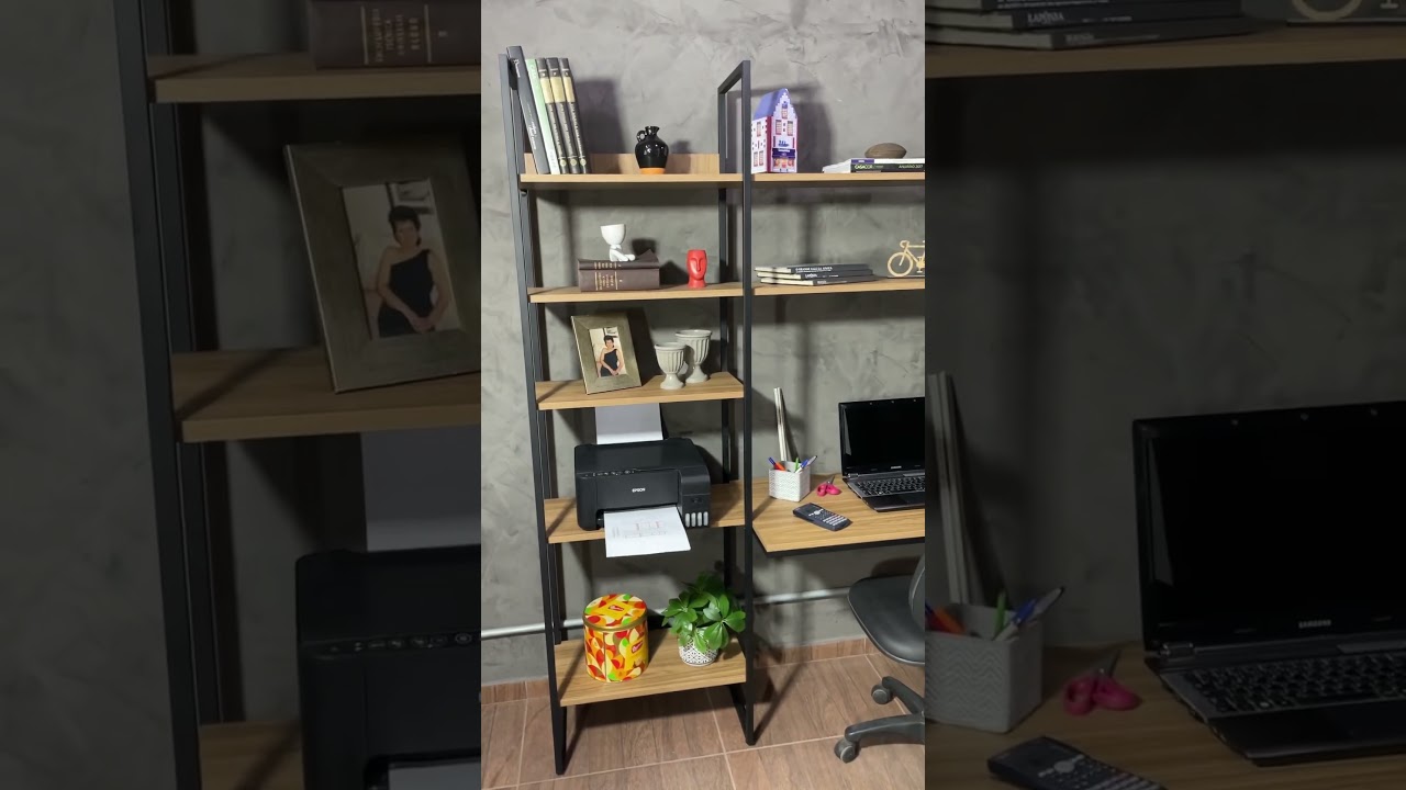 Home Office STAAL 🖤&hellip; Estantes industriais modulares!