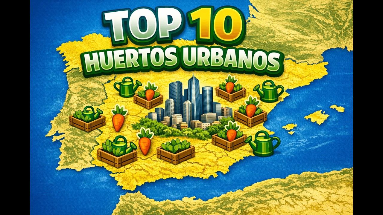 Las 10 Ciudades Españolas con más Huertos Urbanos