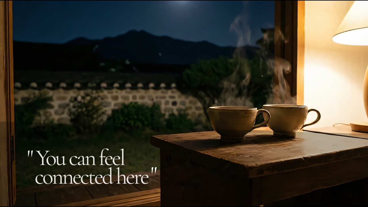 Find Comfort: 639Hz Hanok Tea Ambience | Gentle Wind & Nature Sounds for Deep Healing