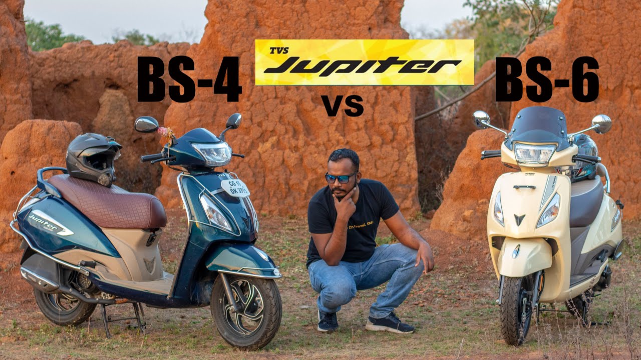 TVS Jupiter BS6 vs BS4 Average Test || Top Speed || Drag Race ||