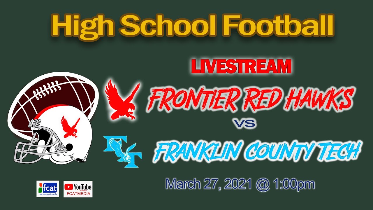 Frontier Regional Varsity Football vs Franklin County Tech