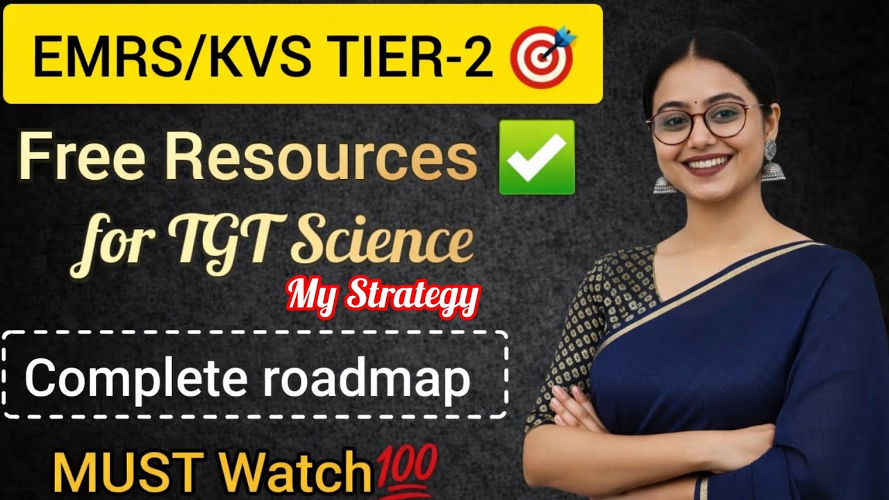  EMRS/KVS TIER-2 TGT Science | Complete Strategy That Can Change Your Result 💯✅️ #KVS2025 #EMRSTIER2