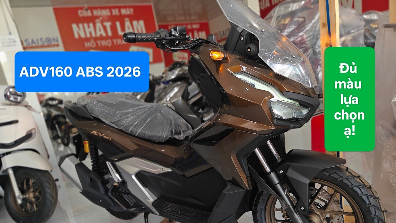 ADV160 2026 em về đủ màu ạ - Nhất Lâm kính chúc quý khách hàng gần xa năm mới vạn sự như ý ạ!
