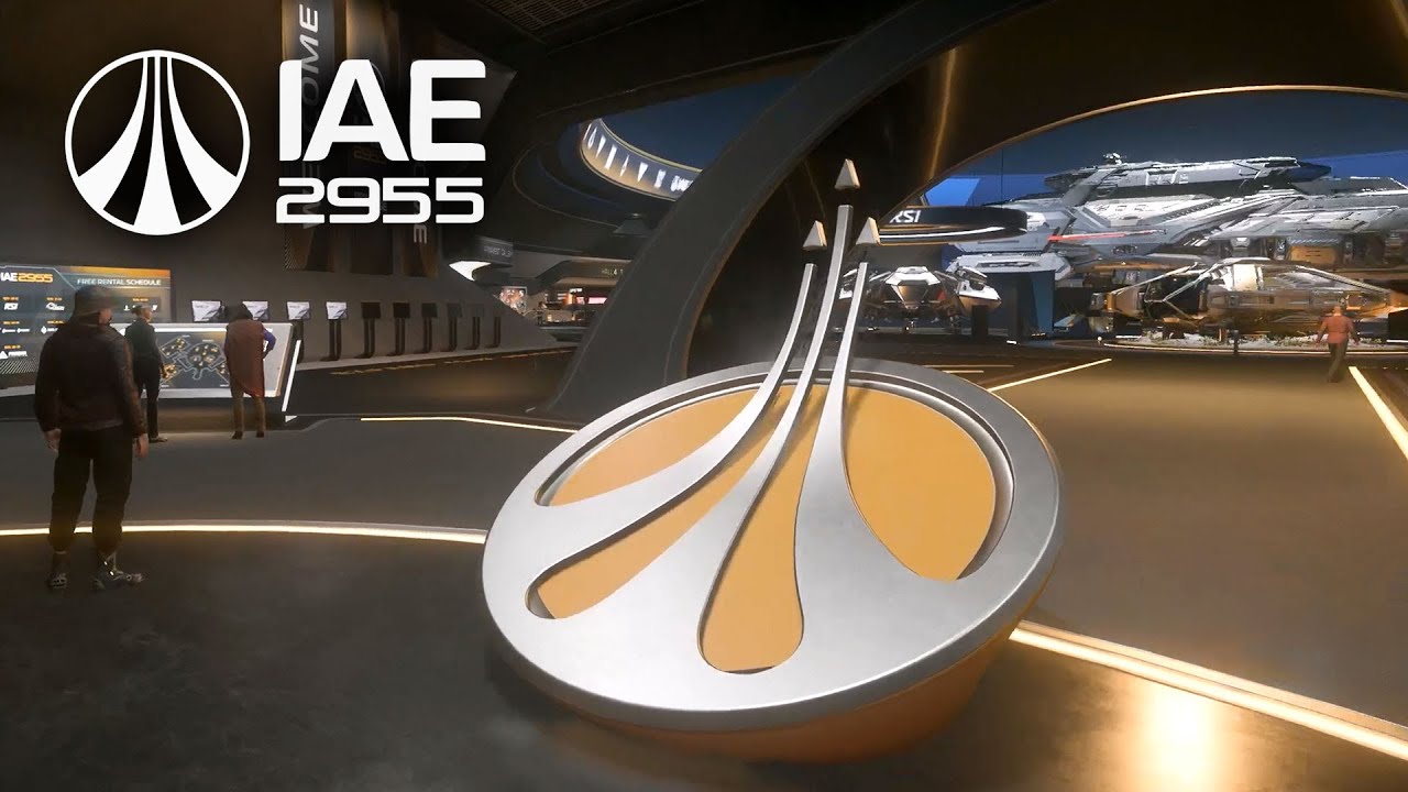On a Guided Tour of Star Citizen IAE 2955