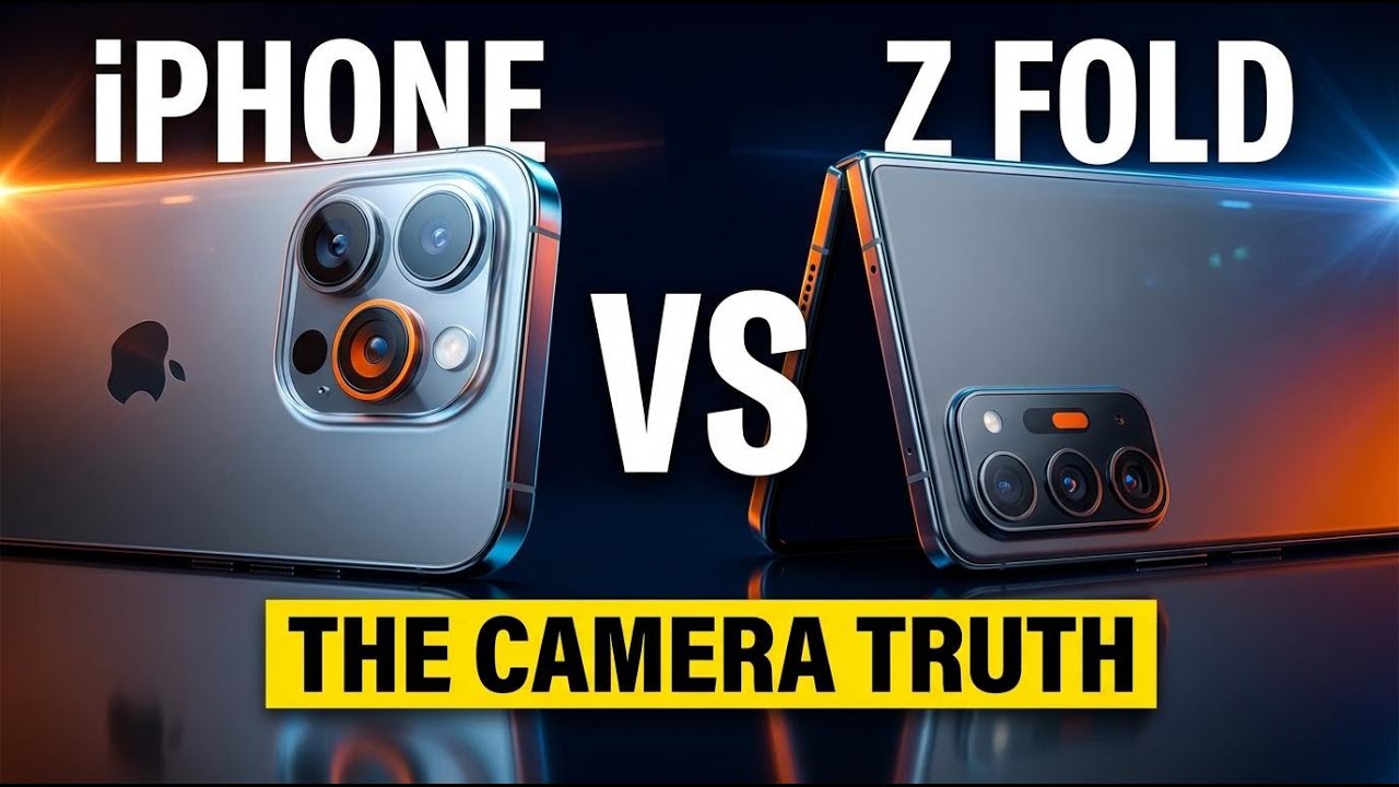 iPhone 17 Pro Max vs Galaxy Z Fold 7 -  The Camera Truth