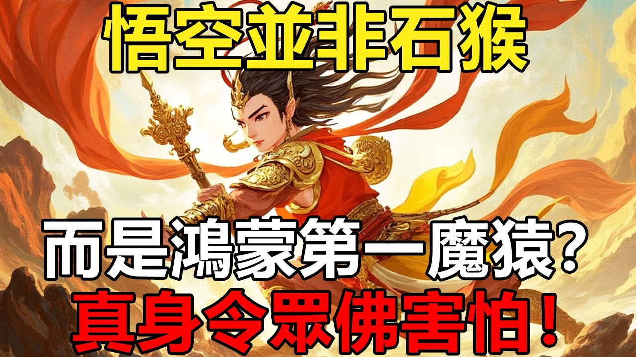 菩提老祖圓寂，悟空才知自己並非石猴！而是鴻蒙第一魔猿？隨即對著靈山眾佛冷笑：這一世，我要讓三界重回混沌！【佛學|神話傳說|故事|悟空|西遊】