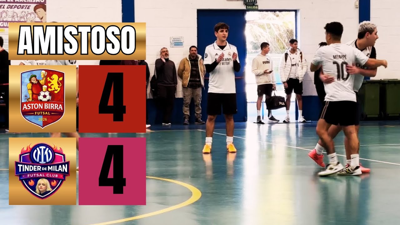 Aston Birras FC 4 - 4 Tinder de Milán | Amistoso | Temporada 5 | Fútbol Universe