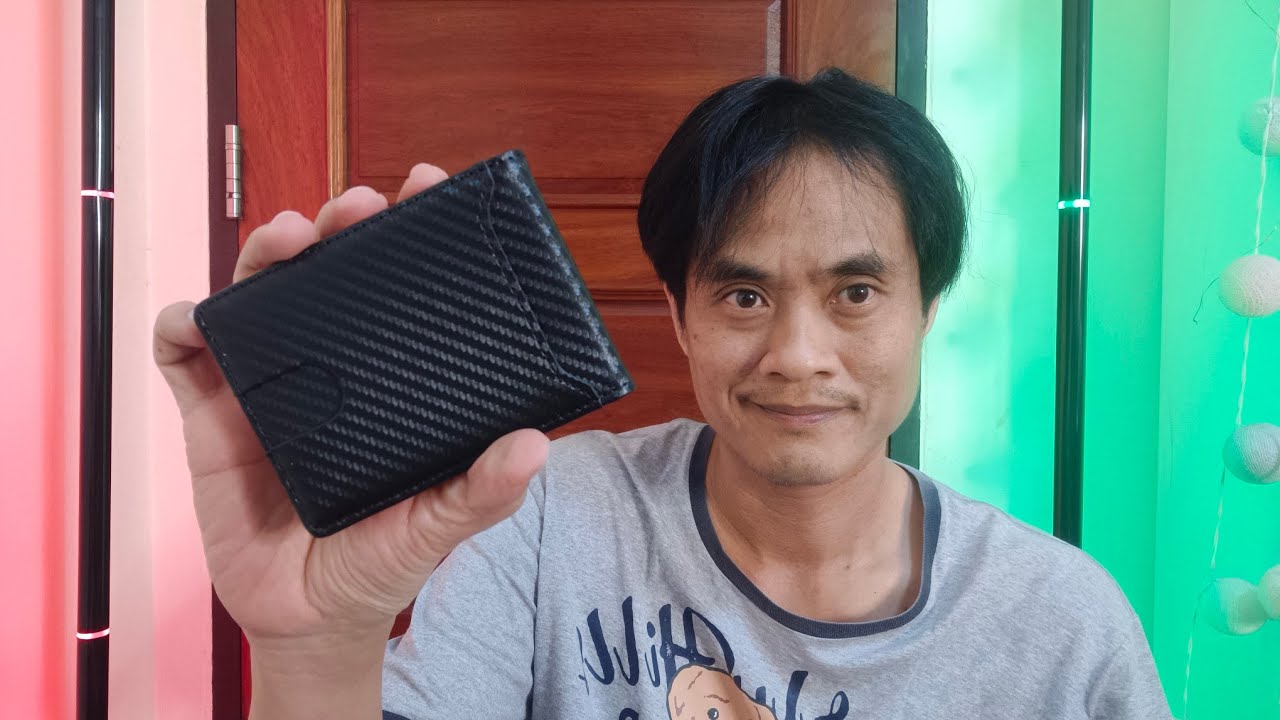 รีวิวกระเป๋าใส่บัตรเครดิต anti rfid wallet
