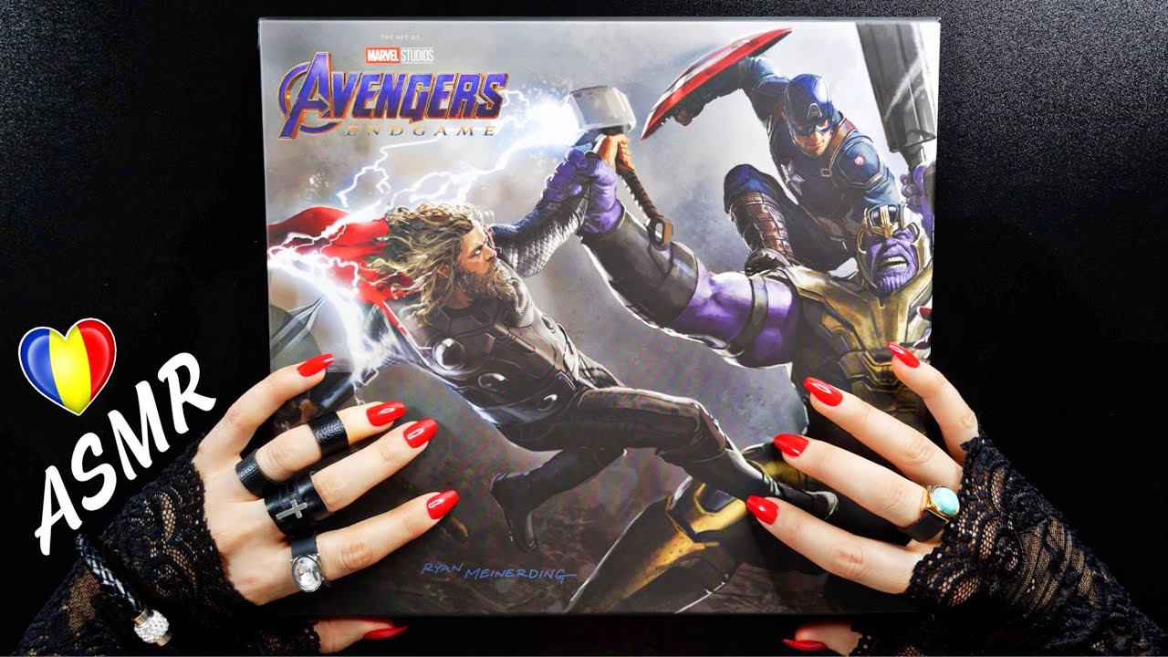 Cartea Avengers Endgame *ASMR în Română