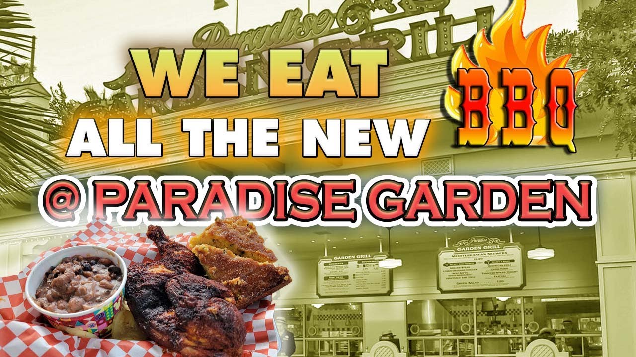 Trying all the NEW BBQ at Paradise Garden Grill