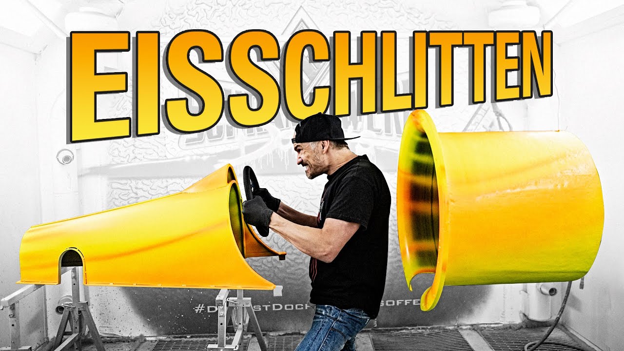 Der legend&auml;re Eisschlitten von Andi Feldmann | Dannys SCHRAMMWERK