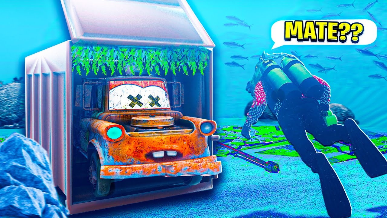 COMO O MATE FOI PARAR NO FUNDO DO MAR? GTA 5