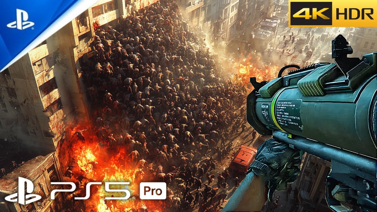 SECURE THE ZOMBIE NAVAL PORT (PS5 PRO) Realistic ULTRA Graphics (4K 60FPS HDR)  WWZ