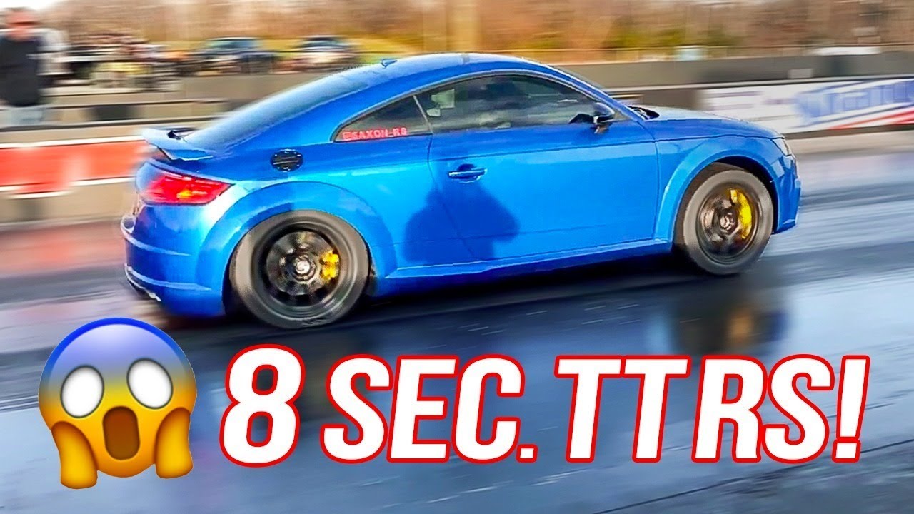 2018 Audi TTRS runs an 8 second quarter mile- Very fast TTRS