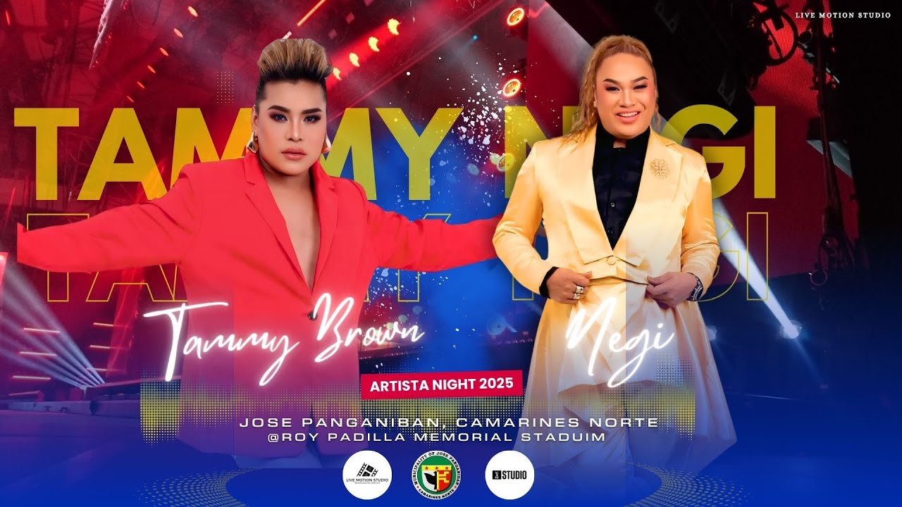 Negi & Tammy Brown Full Performance | Artista Night 2025 | Live Motion Studio