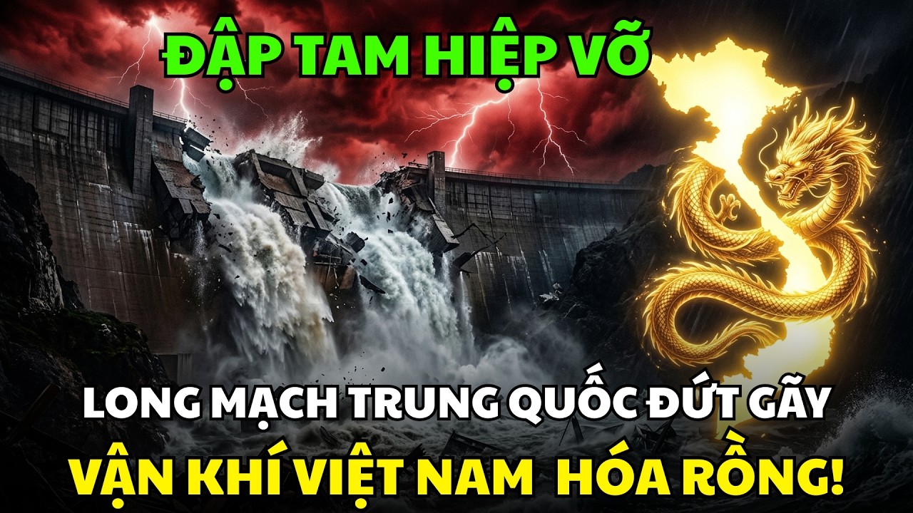 Long Mạch Trung Quốc Đứt Gãy – Vận Khí Việt Nam Trỗi Dậy Hóa Rồng