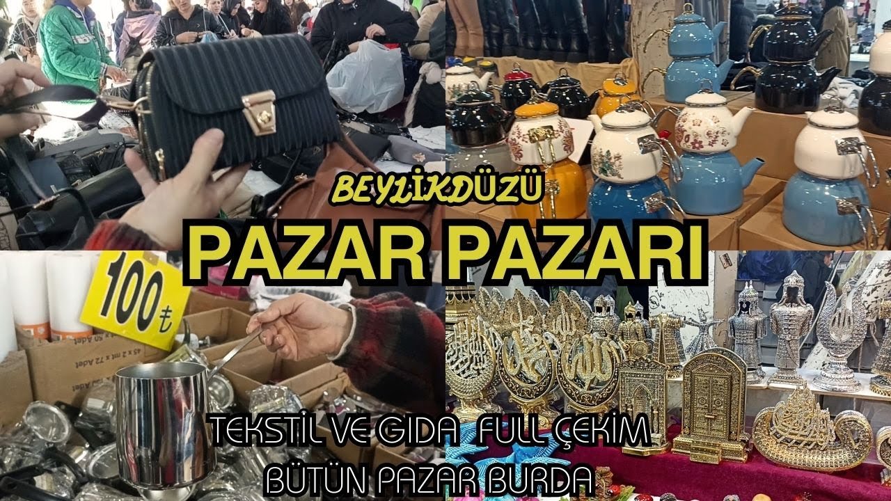 12 ocak 2025 BEYLİKDÜZÜ PAZAR PAZARI.ÇANTALAR VE TEKSTİL ÖN PLANDA