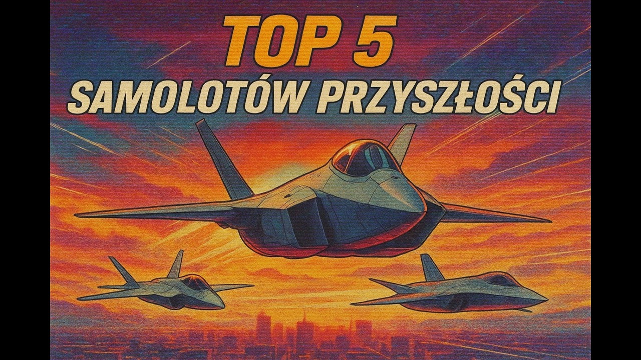 Top 5 Najnowocześniejszych Samolotów Świata Kanał Piąty Nowak tv