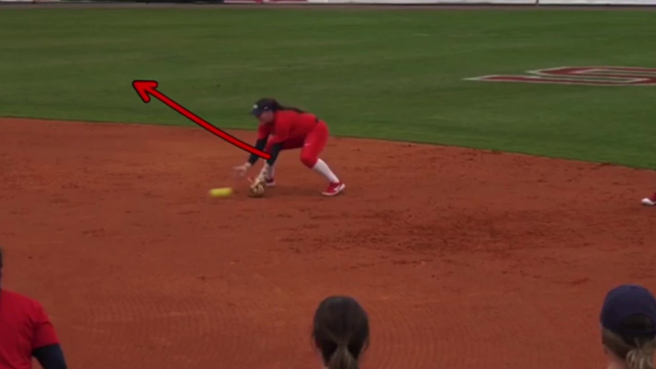 Double Play Underhand Feed [Softball Infield Tips]