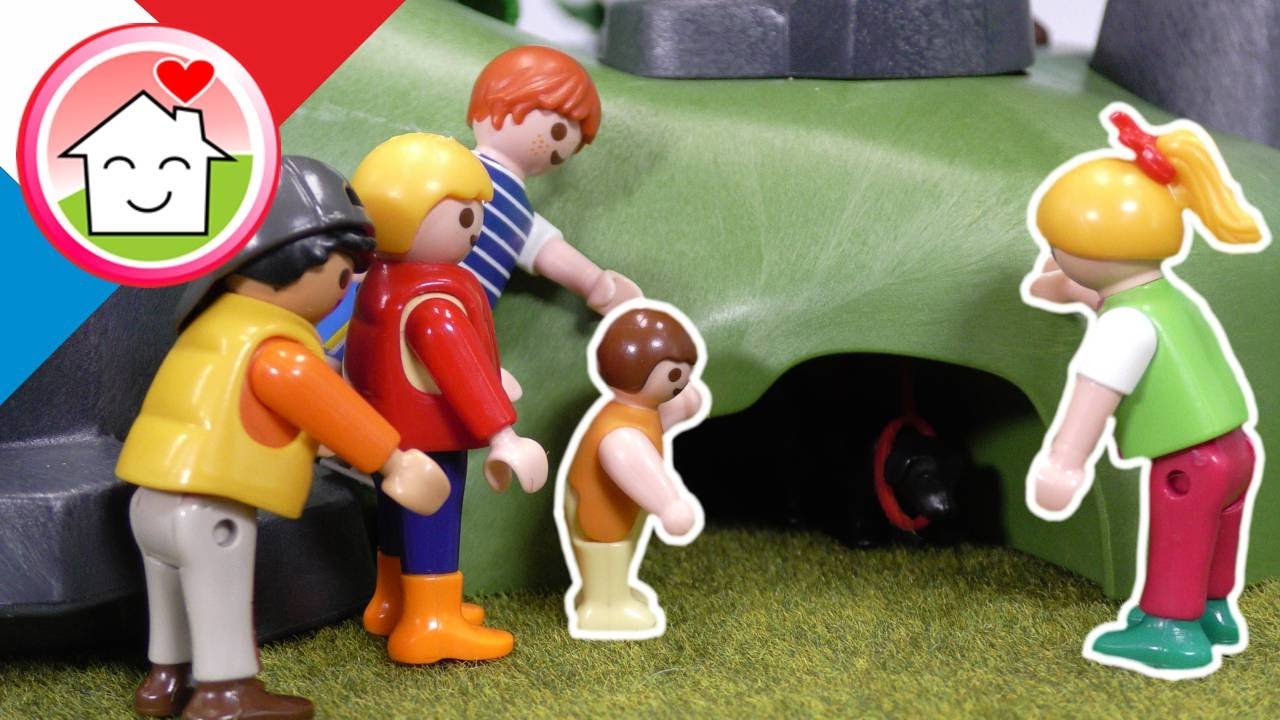 Playmobil en francais L'examen de la cabane dans les arbres - Famille Hauser