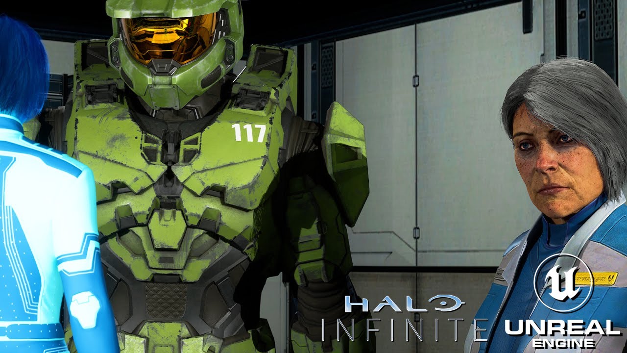 Halo Infinite Doctor Halsey Audio Logs | Unreal Engine 5 Cinematic
