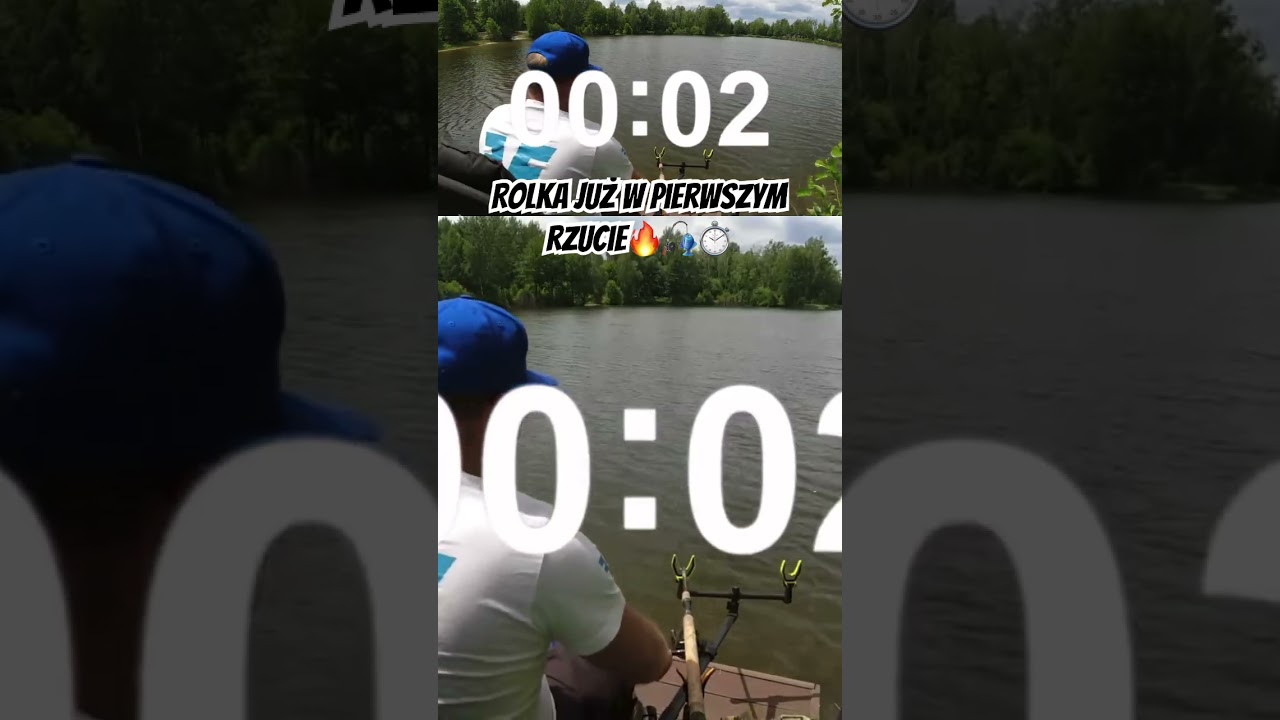 Gruba ryba w niecałe 2 minuty. Odjazd karpia w pierwszym rzucie. 🎣🔥⏱️#feeder #feenyx #karp #carp