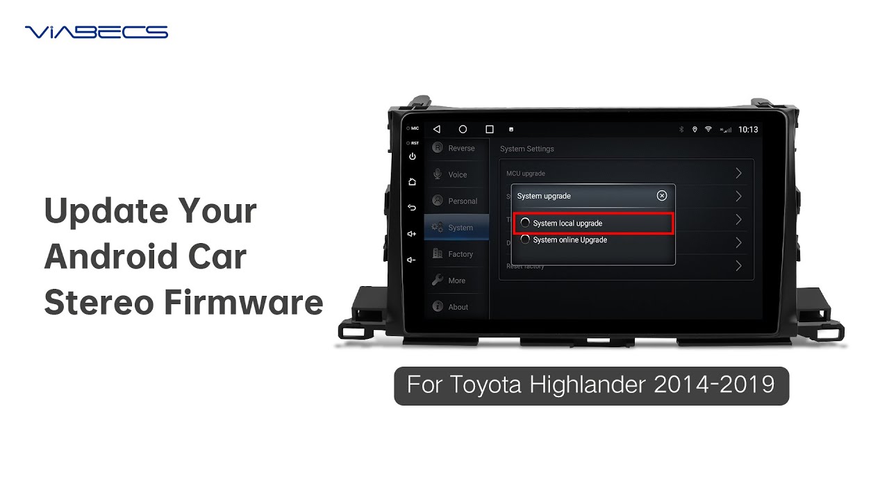 How to Update Your Android Radio Firmware By USB Flash Drive