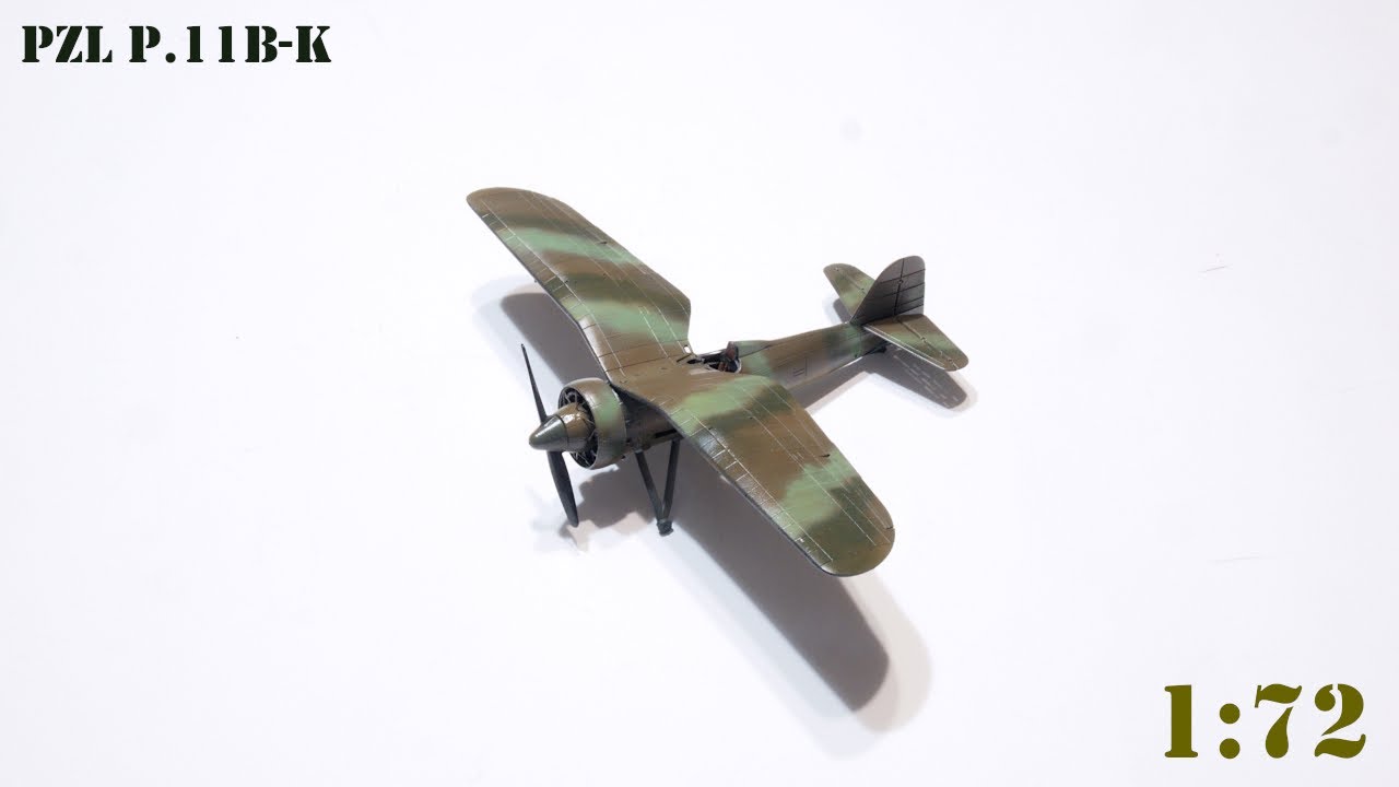 Odcinek 380. IBG Models PZL P.11b-K. Część 4. Malowanie.