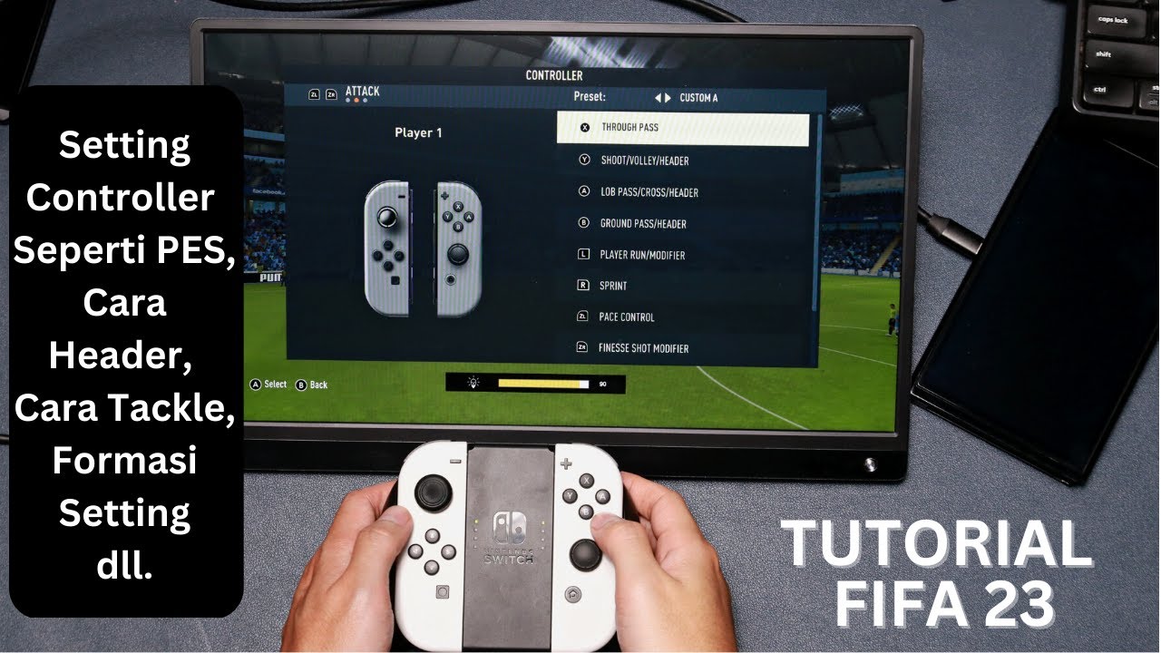 TUTORIAL FIFA 23 NINTENDO SWITCH