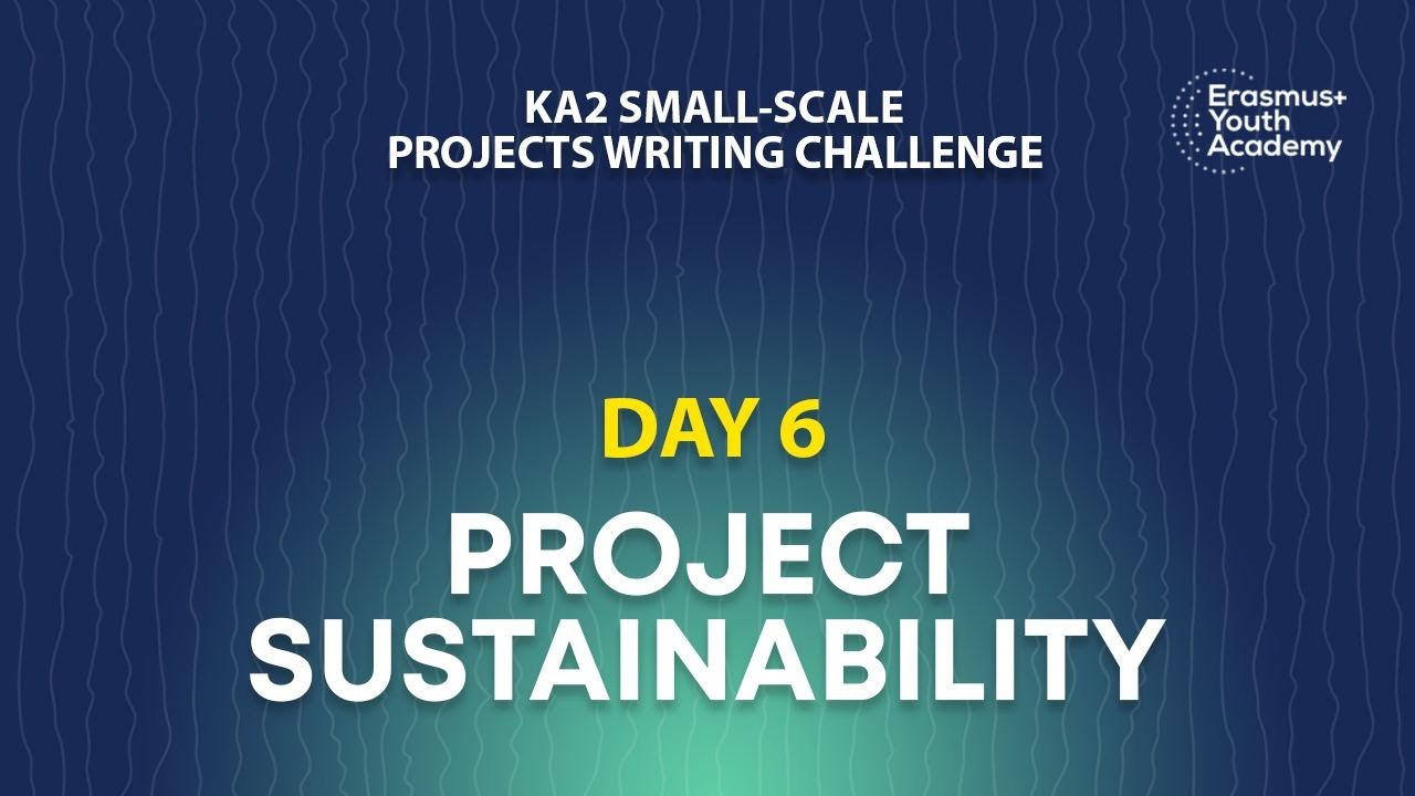 Sustainability in a KA2 Small-scale project - a must?
