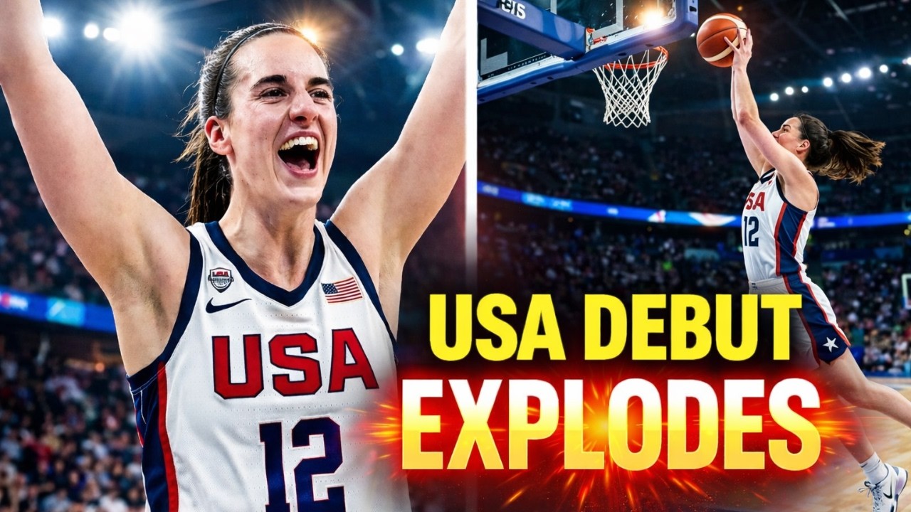 Caitlin Clark’s Historic Team USA Debut EXPLODES!