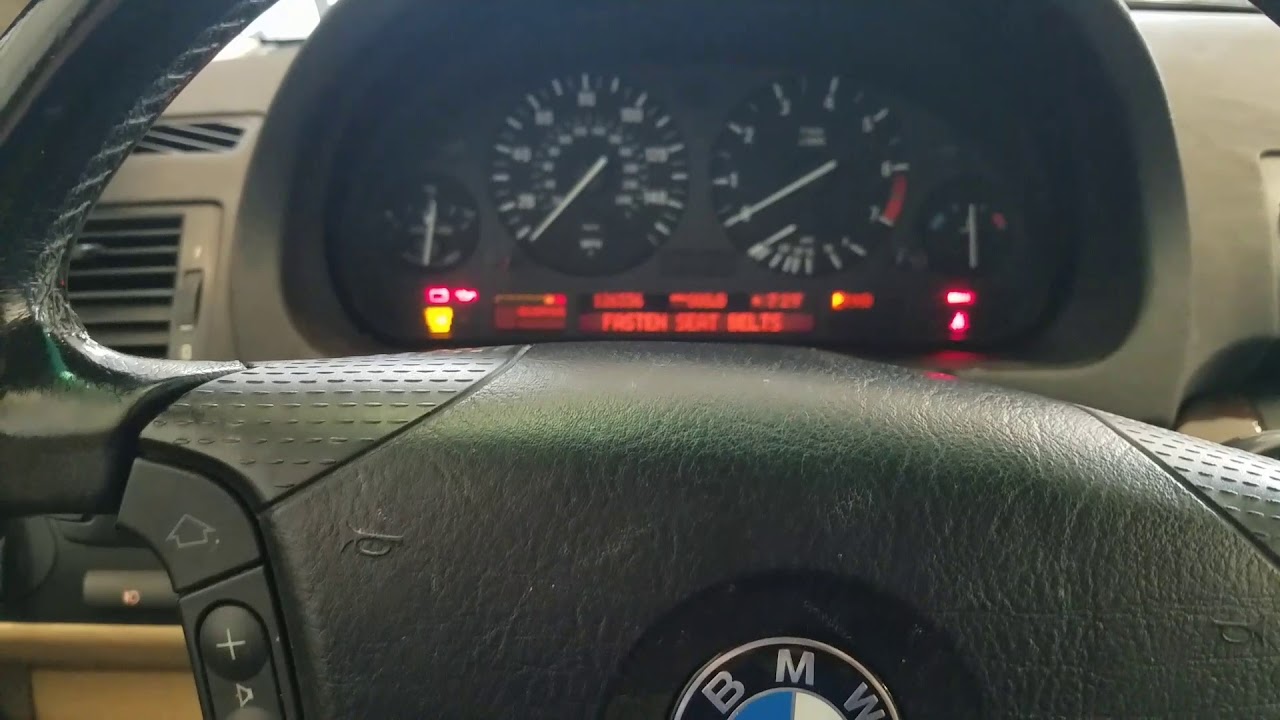 2006 Bmw X5 oil maintenace oil light reset procedure