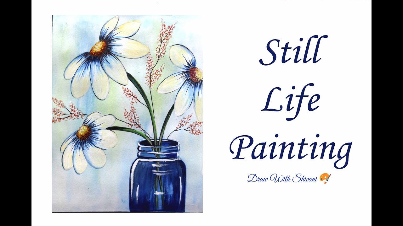 Still Life Painting/ Object Drawing using Water Colors
