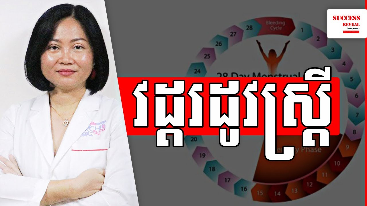 វដ្ដរដូវស្រ្ដី​ Women Menstrual Cycle វេជ្ជបណ្ឌិត ឯក ម៉េងលី | Success Reveal