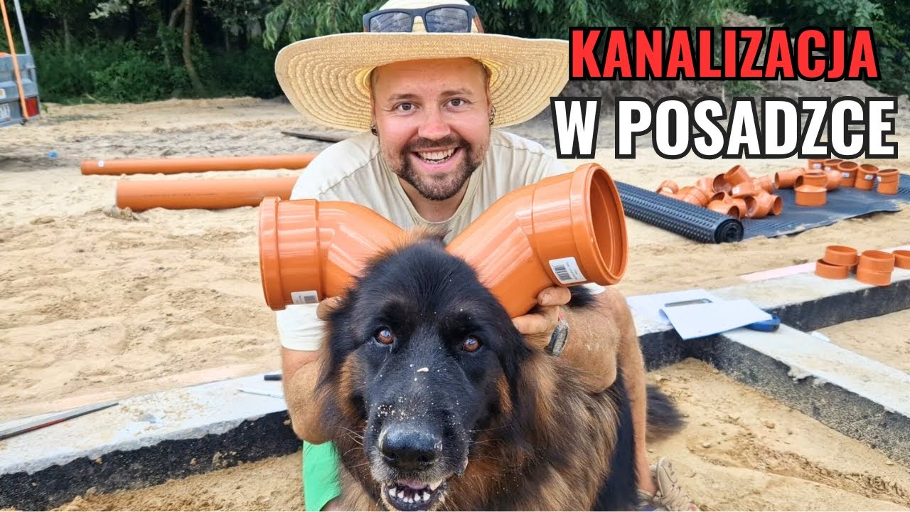 Kanalizacja podposadzkowa. Dom Majstra