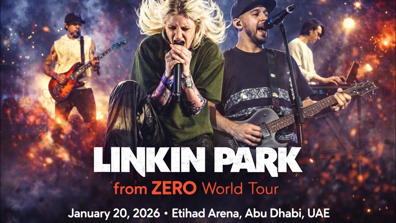 FORT MINOR WHERE'D YOU GO | Linkin Park in Abu Dhabi | Etihad Arena | January 20, 2026