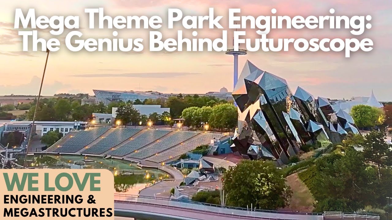 Mega Theme Park Engineering: The Genius Behind Futuroscope - Full Documentary