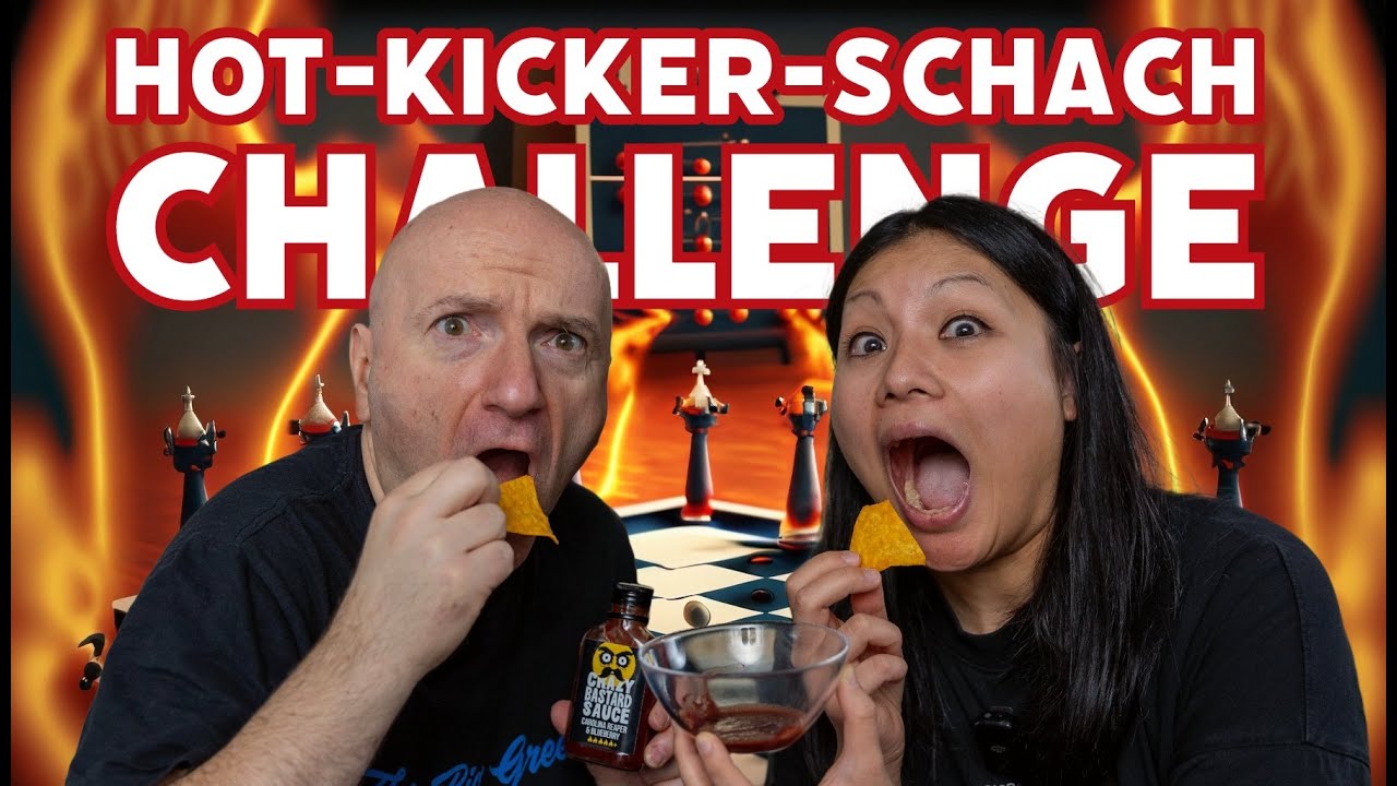 Schach-Meister vs. Kicker-Weltmeisterin - Ich challenge @TheBigGreek