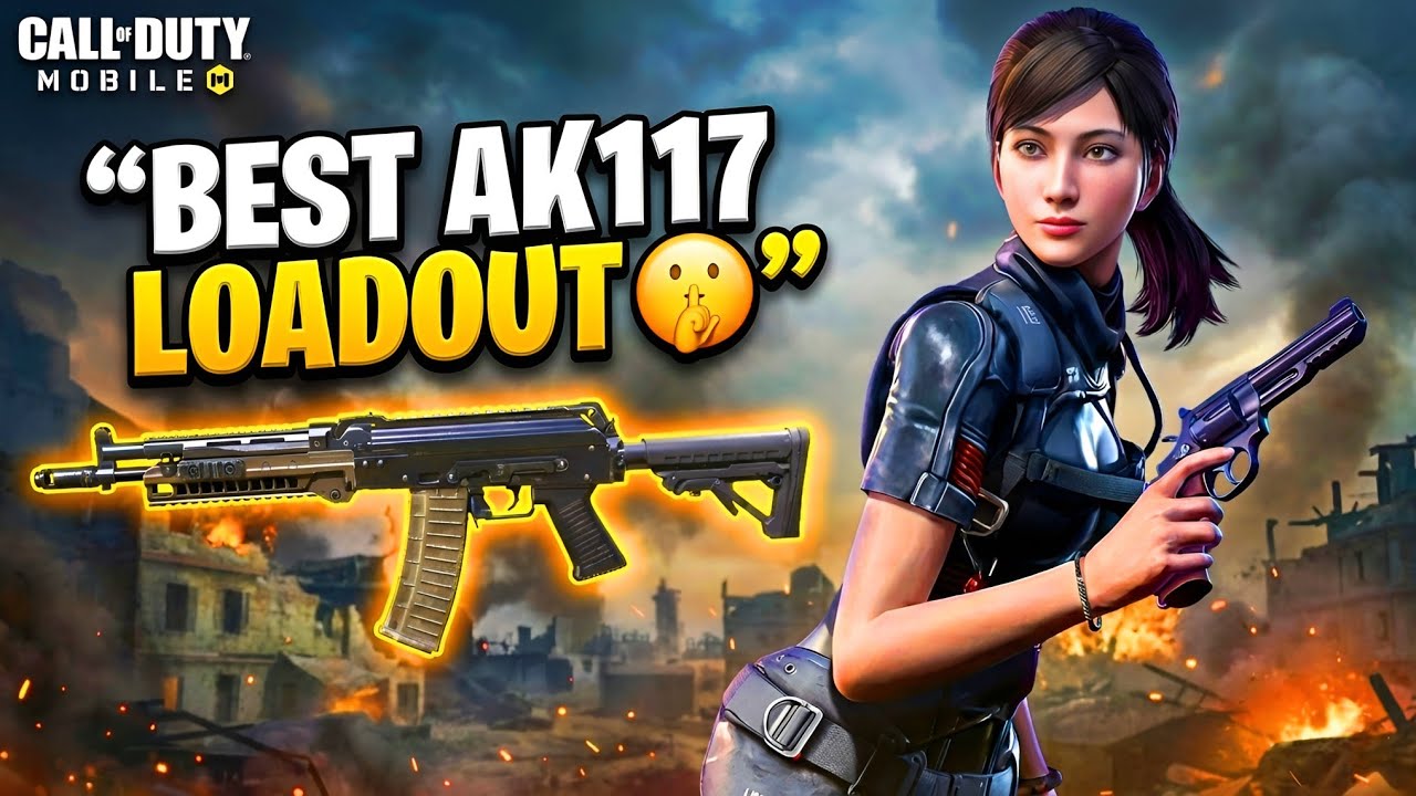 Best AK117 Gunsmith Loadout for COD Mobile