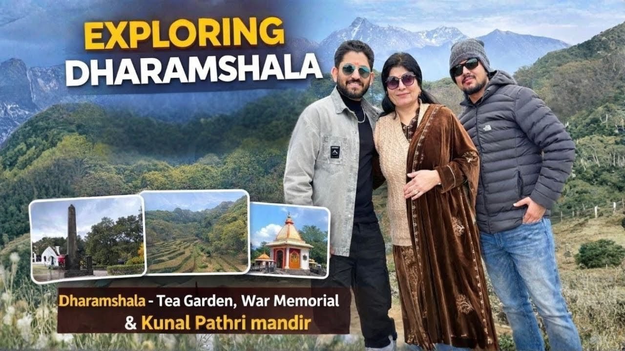 Dharamshala ke view points 😍 Chaliye shuru krte hain🤗 @mileswithgauravvlog 
