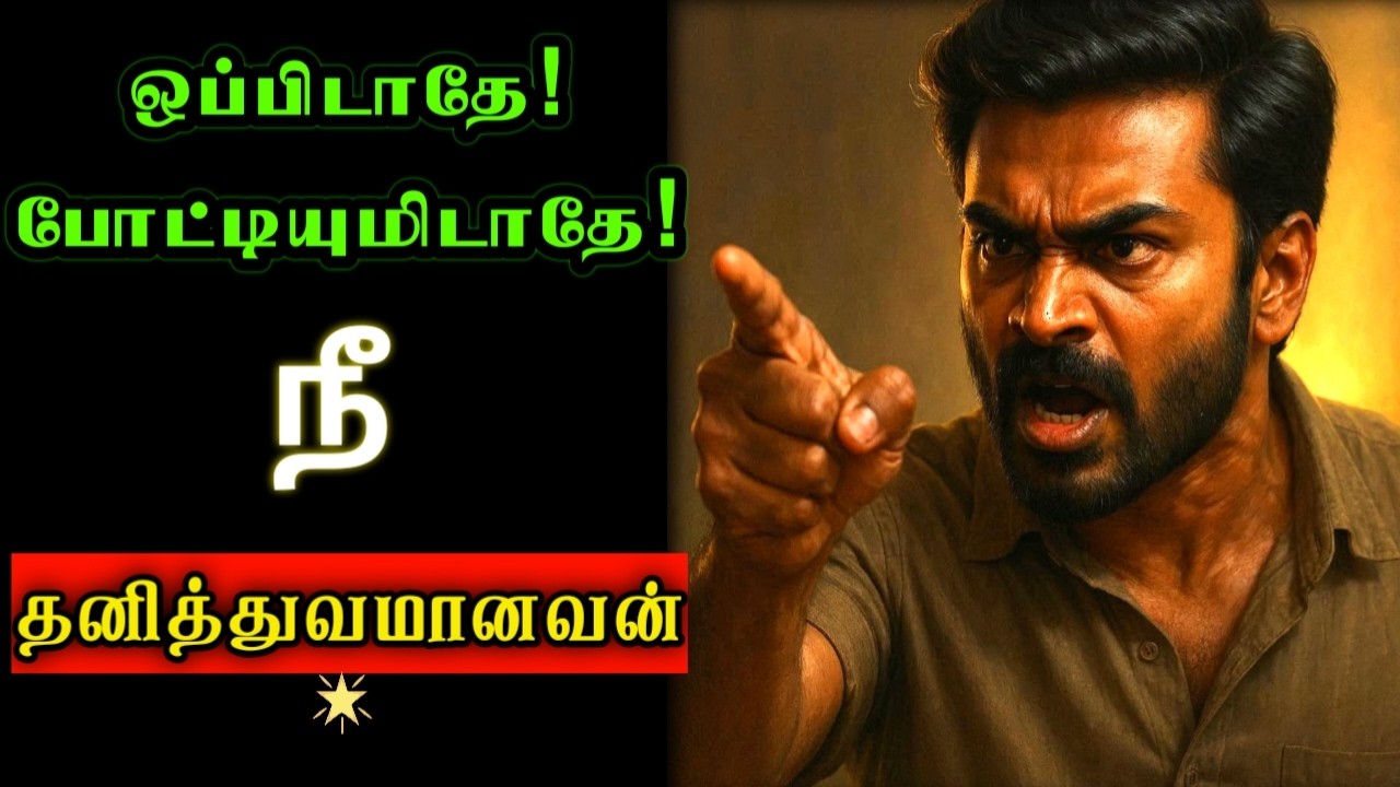 உன் பயணம் தனித்துவமானது 💯 | You are Unique, Don't compare | Tamil Motivation