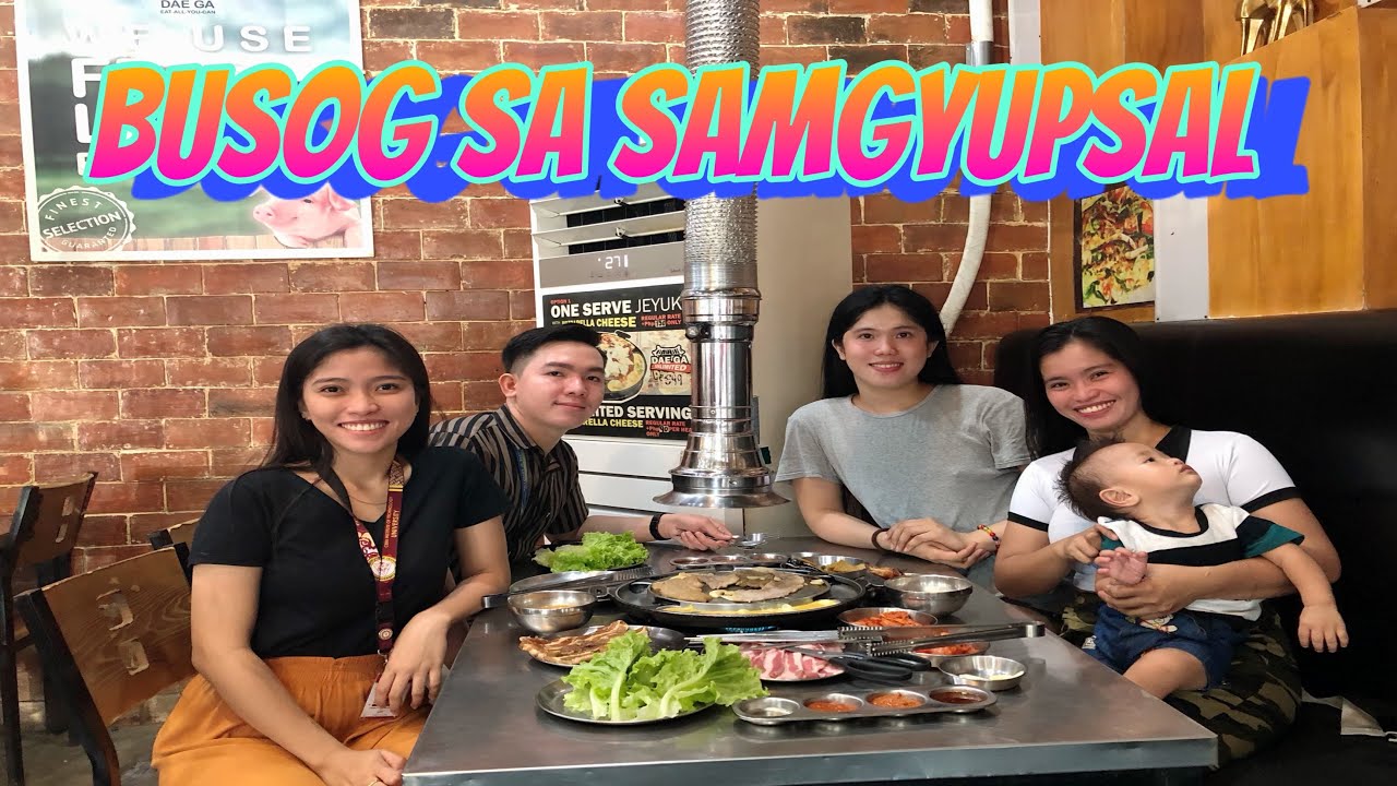 BORING VLOG PERO SUBRANG BUSOG DAHIL SA UNLIMITED SAMGYUPSAL