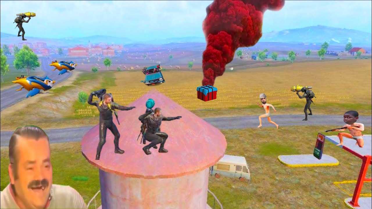 You can't see me PUBG FUNNY MOMENT 🤣😂Camper Level + IQ 1000