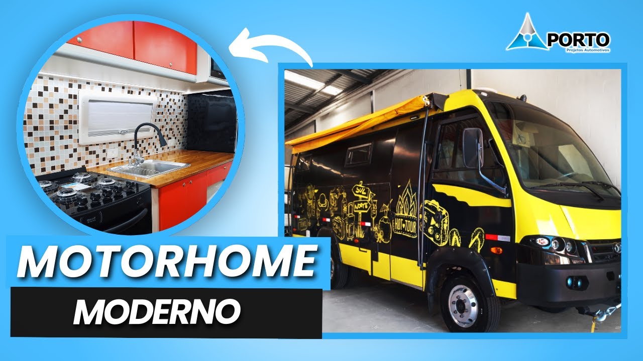Veja a transformação do Motorhome + Depoimento do cliente!